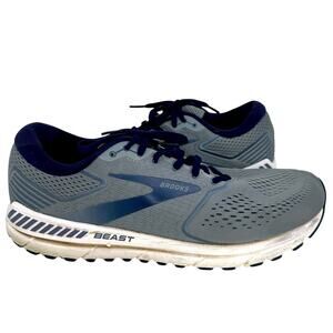 Brooks Beast 20 Wide Width E2 - GRAY & BLUE